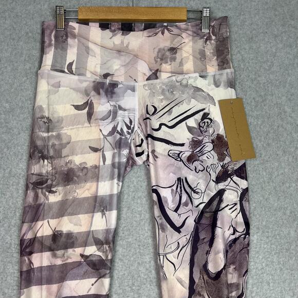 Niyama Sol Toulouse Barefoot Mid Rise Leggings Size XL - Picture 2 of 13